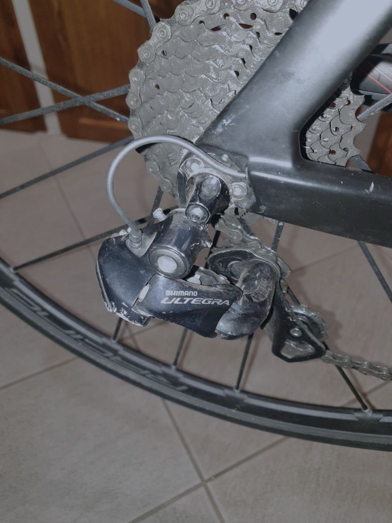 Used Merida REACTO 7000-E 2016 2016 Road & Gravel, Red — image 8 of 12