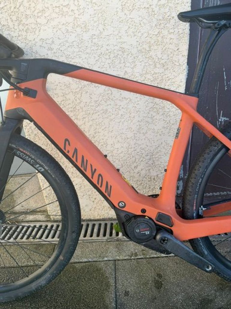 Used Canyon Grail:ON CF 8 2021 2021 Road & Gravel, Orange — image 12 of 13