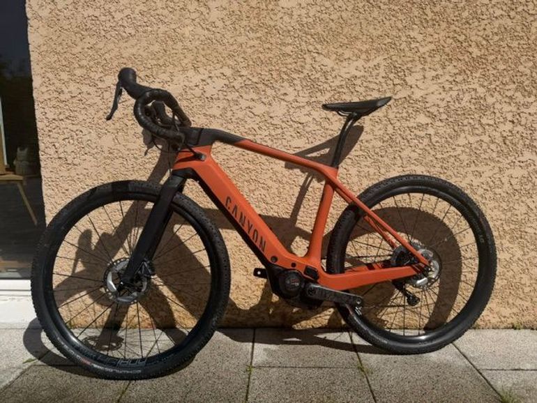 Used Canyon Grail:ON CF 8 2021 2021 Road & Gravel, Orange — image 1 of 13