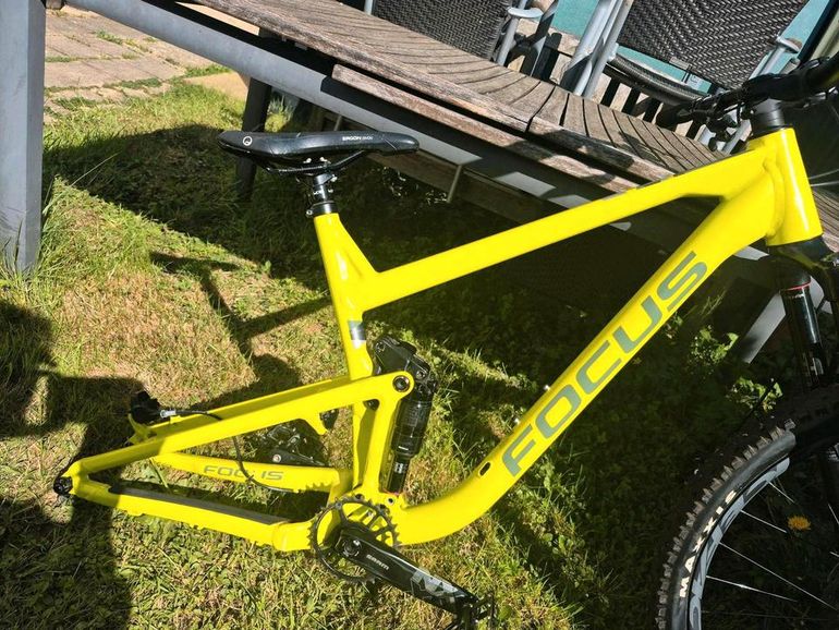 Used Focus Focus Mountainbike Frameset 2018 Mountainbike, Green — image 1 of 15