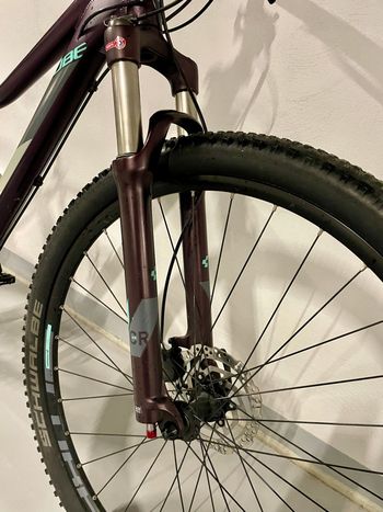 Used CUBE ACCESS WS Race 2018 2018 Mountainbike, Violett, 27.5 — image 8 of 8