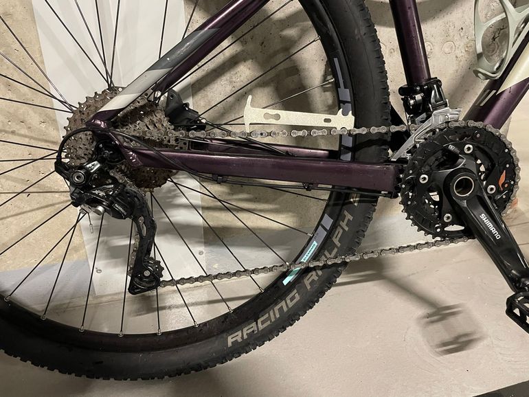 Used CUBE ACCESS WS Race 2018 2018 Mountainbike, Violett, 27.5 — image 2 of 8