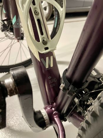 Used CUBE ACCESS WS Race 2018 2018 Mountainbike, Violett, 27.5 — image 4 of 8