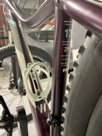 Used CUBE ACCESS WS Race 2018 2018 Mountainbike, Violett, 27.5 — image 5 of 8