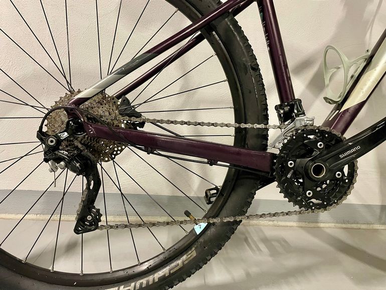 Used CUBE ACCESS WS Race 2018 2018 Mountainbike, Violett, 27.5 — image 3 of 8
