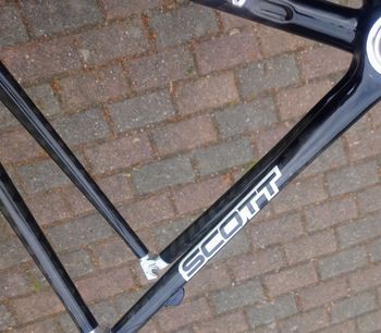 Used Scott Cr1 Frameset 2007 Road & Gravel, Schwarz — image 15 of 16
