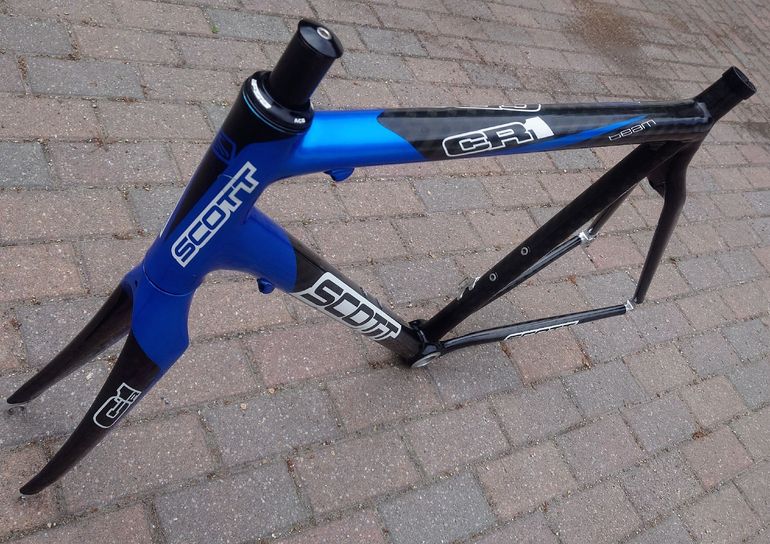 Used Scott Cr1 Frameset 2007 Road & Gravel, Schwarz — image 3 of 16