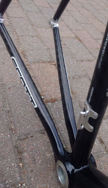 Used Scott Cr1 Frameset 2007 Road & Gravel, Schwarz — image 8 of 16