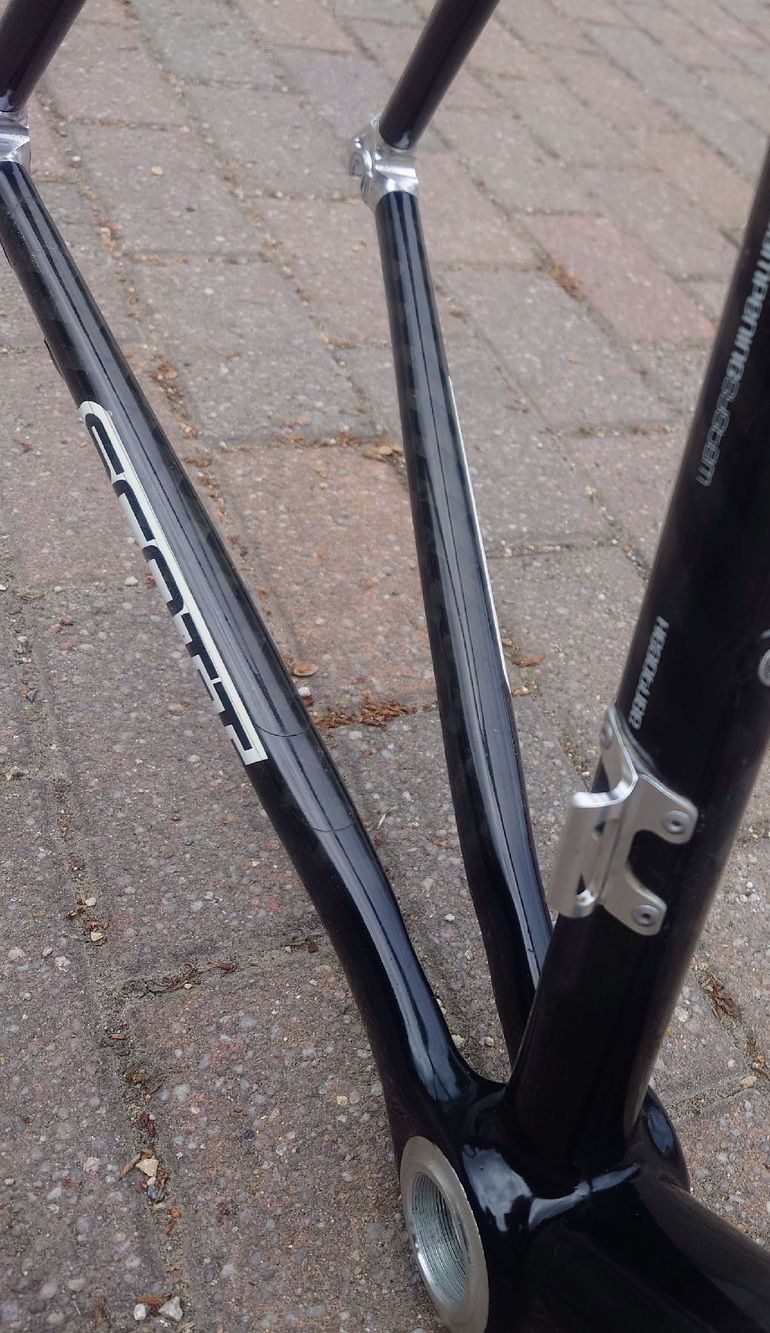 Used Scott Cr1 Frameset 2007 Road & Gravel, Schwarz — image 8 of 16