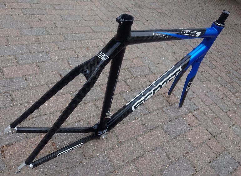 Used Scott Cr1 Frameset 2007 Road & Gravel, Schwarz — image 5 of 16