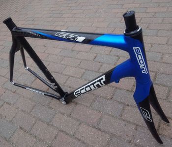 Used Scott Cr1 Frameset 2007 Road & Gravel, Schwarz — image 2 of 16