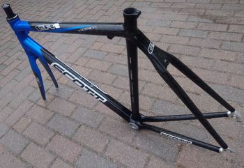 Used Scott Cr1 Frameset 2007 Road & Gravel, Schwarz — image 4 of 16