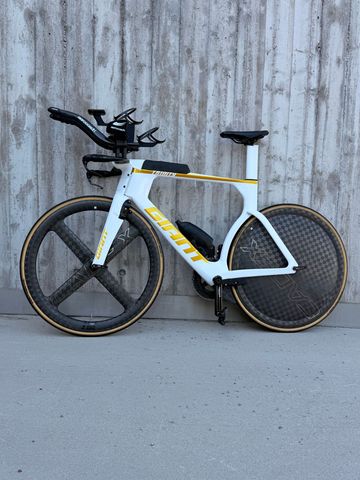Used Giant Trinity Shimano Ultegra Di2 2022 Road & Gravel, White — image 6 of 6