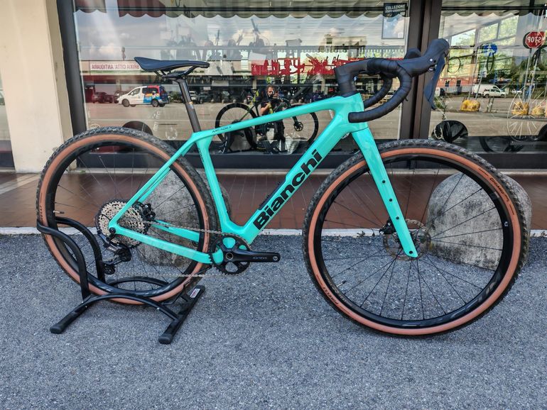 Used Bianchi Arcadex COMP GRX 610/822 disc 2025 2025 Road & Gravel, Green — image 1 of 9