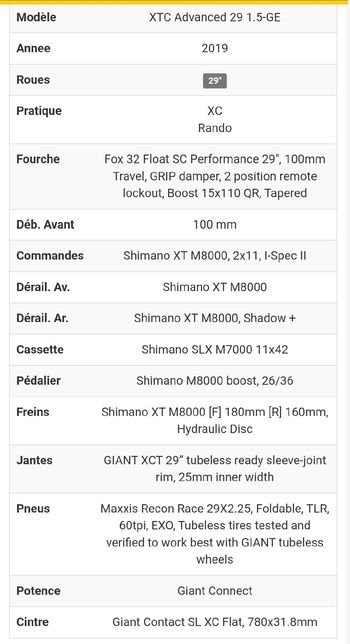 Used Giant Xtc Shimano Deore XT 2019 Mountainbike, Orange — image 10 of 10
