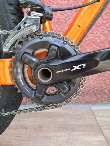 Used Giant Xtc Shimano Deore XT 2019 Mountainbike, Orange — image 15 of 16