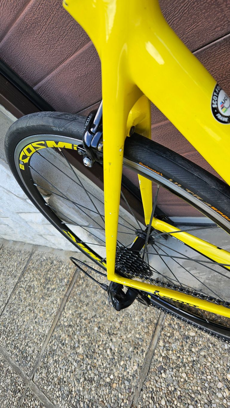 Used Scott Foil 30 2013 2013 Road & Gravel, Arancione — image 9 of 10
