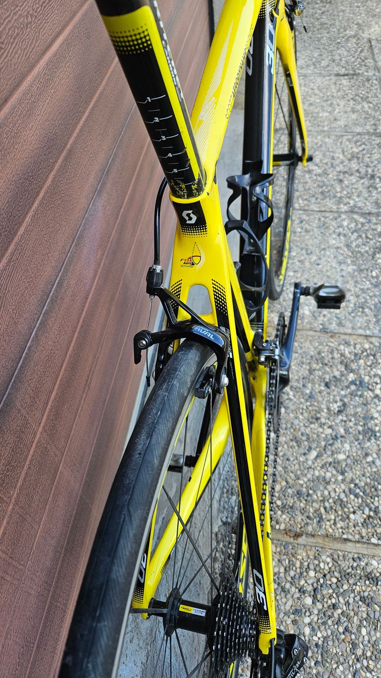 Used Scott Foil 30 2013 2013 Road & Gravel, Arancione — image 4 of 10