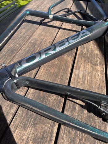 Used Orbea TERRA RACE OMX 2026 Frameset 2026 Road & Gravel, Green — image 3 of 5