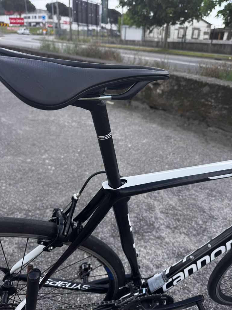Used Cannondale Synapse Carbon Tiagra 2017 2017 Road & Gravel, Weiß — image 8 of 9