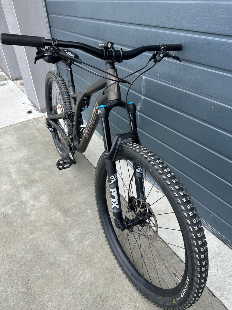 Used Specialized Stumpjumper Comp Alloy - SRAM NX Eagle, Fox Rhyhm 2022 2022 Mountainbike, Green, 29 — image 3 of 4