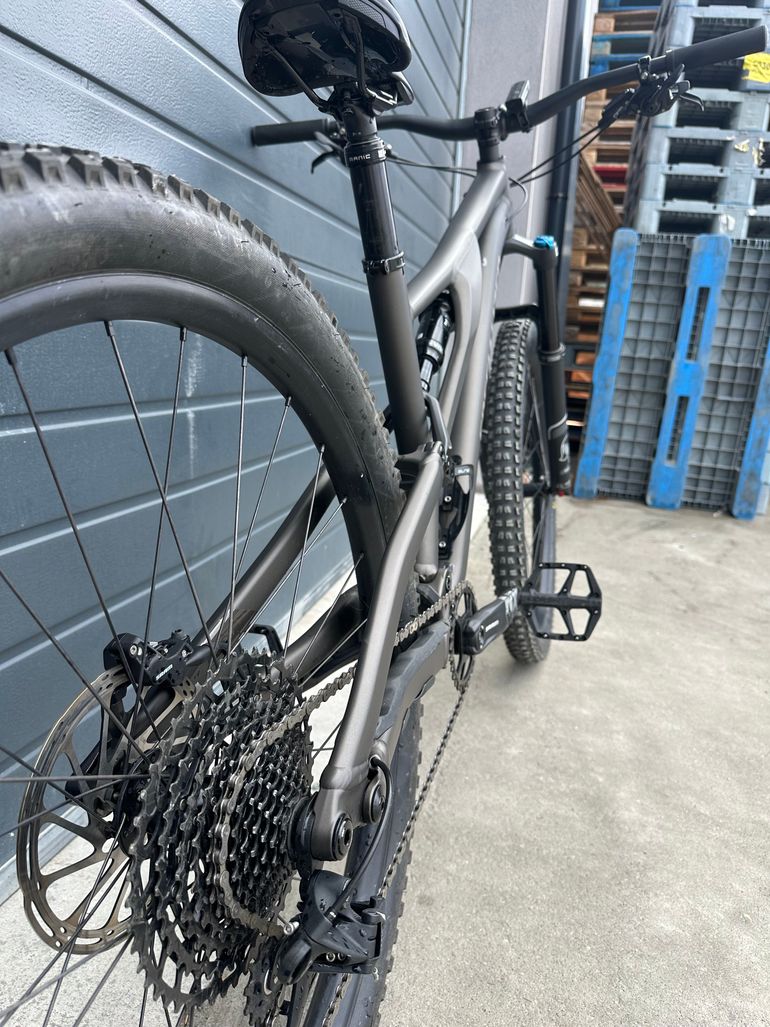 Used Specialized Stumpjumper Comp Alloy - SRAM NX Eagle, Fox Rhyhm 2022 2022 Mountainbike, Green, 29 — image 4 of 4