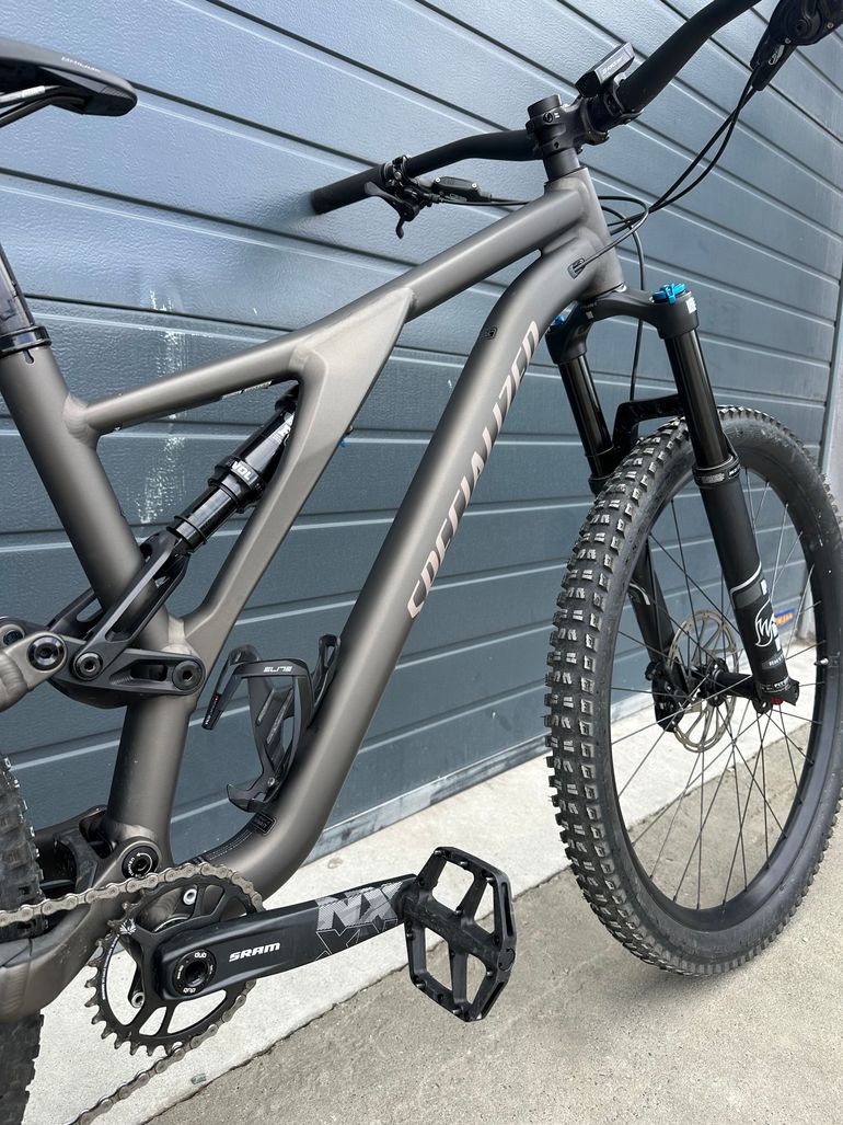 Used Specialized Stumpjumper Comp Alloy - SRAM NX Eagle, Fox Rhyhm 2022 2022 Mountainbike, Green, 29 — image 2 of 4