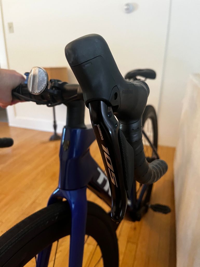 Used Trek Domane SL 6 Gen 4 2024 2024 Road & Gravel, Blue — image 5 of 8