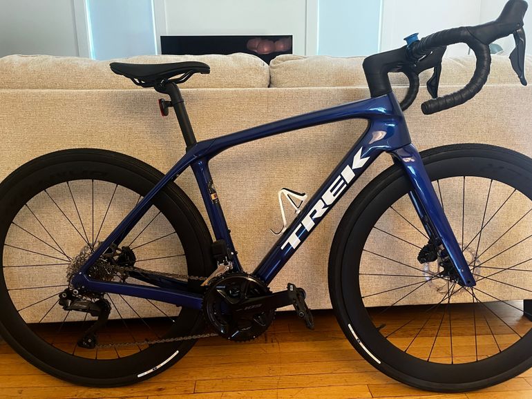 Used Trek Domane SL 6 Gen 4 2024 2024 Road & Gravel, Blue — image 1 of 8