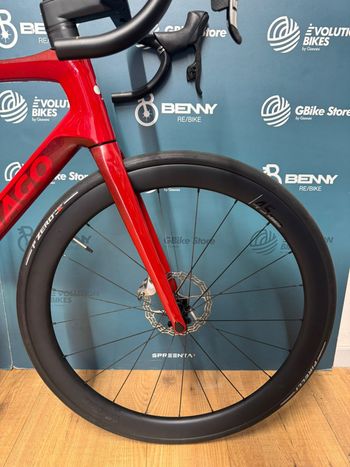 Used Colnago V4RS Sram Red AXS Taglia 530 2024 Road & Gravel, Red — image 7 of 13