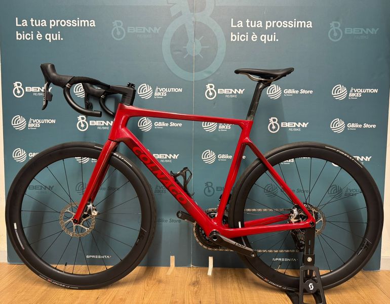 Used Colnago V4RS Sram Red AXS Taglia 530 2024 Road & Gravel, Red — image 10 of 13