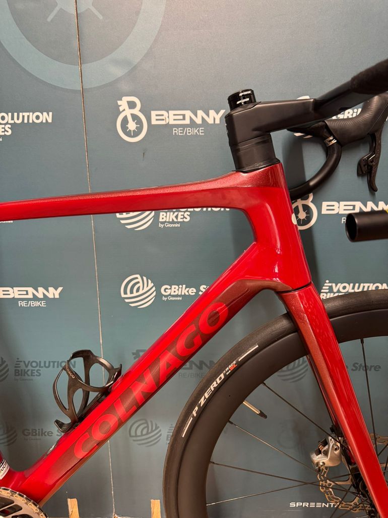 Used Colnago V4RS Sram Red AXS Taglia 530 2024 Road & Gravel, Red — image 5 of 13