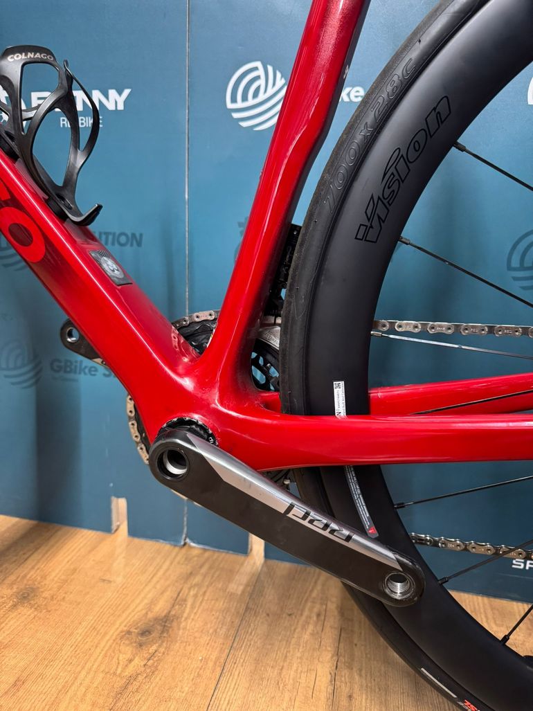 Used Colnago V4RS Sram Red AXS Taglia 530 2024 Road & Gravel, Red — image 8 of 13