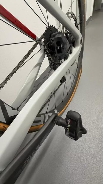 Used CUBE LITENING C:68X RACE 2021 2021 Road & Gravel, White — image 4 of 8