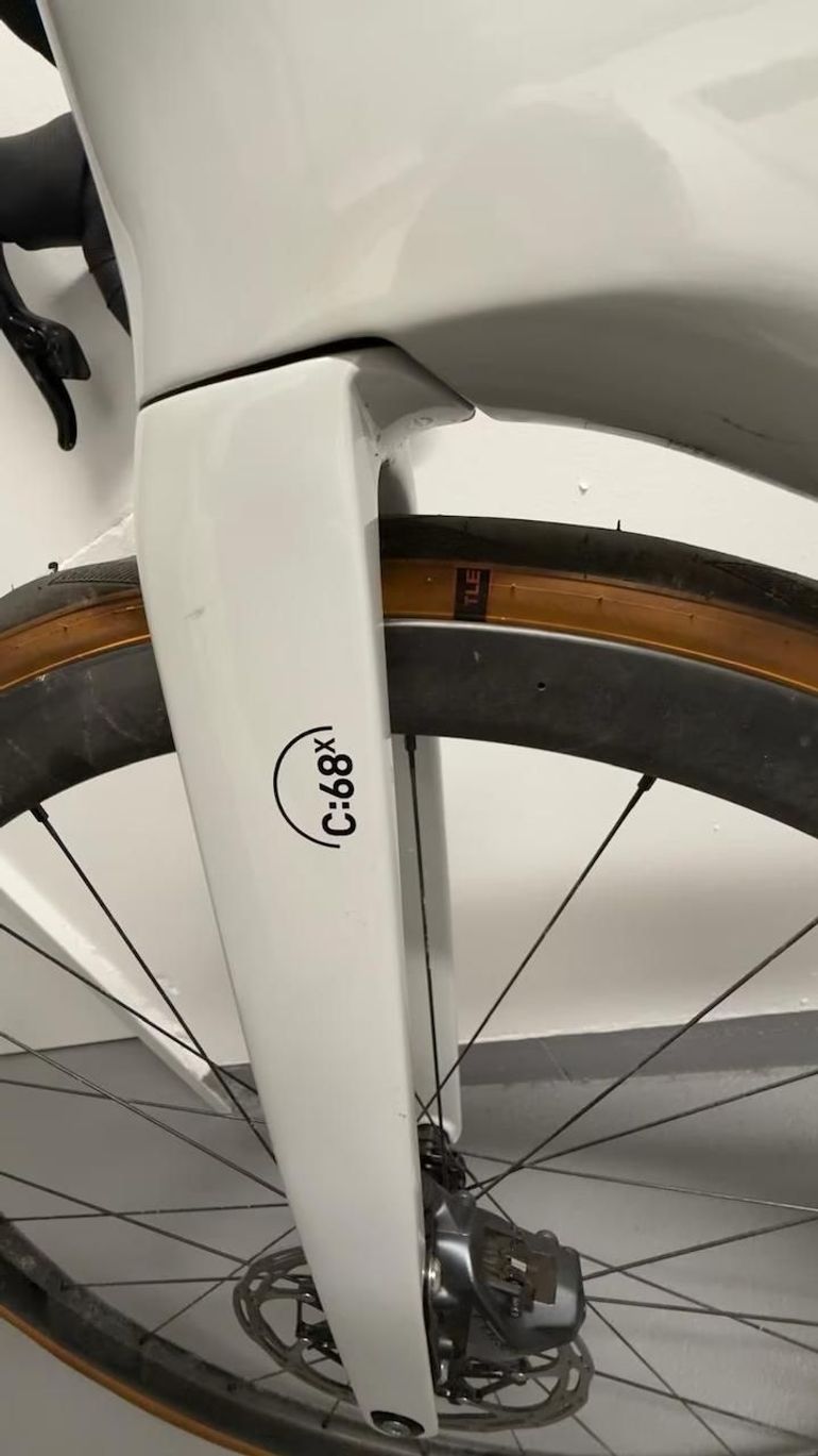Used CUBE LITENING C:68X RACE 2021 2021 Road & Gravel, White — image 8 of 8