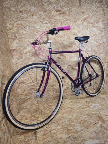 Used Giant Giant Cabriolet Vintage Steel Gravel / Commuter 1996 Urban, Purple — image 11 of 13