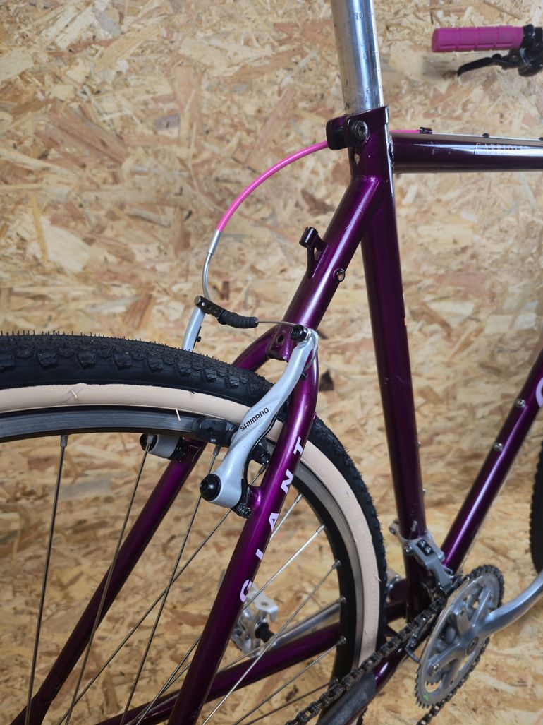 Used Giant Giant Cabriolet Vintage Steel Gravel / Commuter 1996 Urban, Purple — image 8 of 13