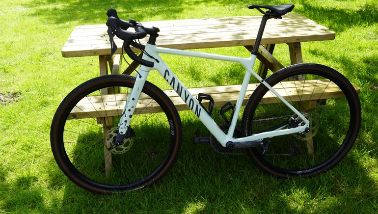 Used Canyon Grizl 7 2022 2022 Road & Gravel, Green — image 11 of 13