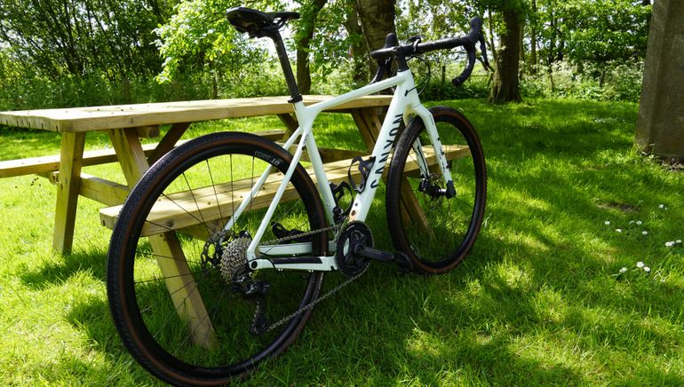 Used Canyon Grizl 7 2022 2022 Road & Gravel, Green — image 3 of 13