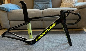 Used Cannondale SystemSix Hi-MOD Frameset 2019 Frameset 2019 Road & Gravel, Schwarz — image 2 of 9