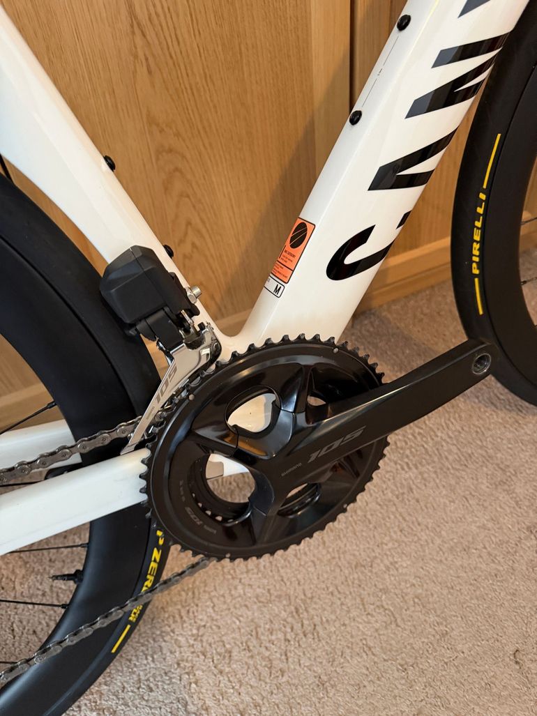 Used Canyon Aeroad CF SLX 7 Di2 C46 2025 2025 Road & Gravel, White — image 6 of 8