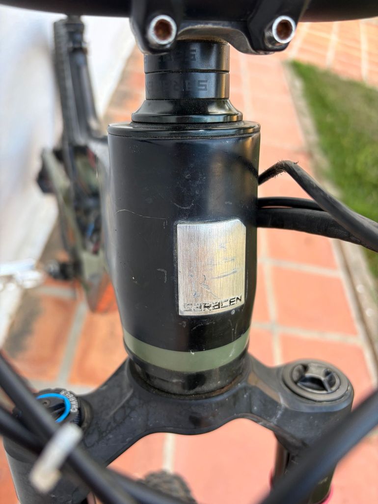 Used Saracen Myst Frameset 2019 Mountainbike, Green — image 4 of 5