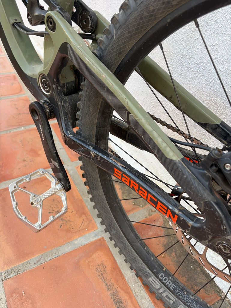 Used Saracen Myst Frameset 2019 Mountainbike, Green — image 2 of 5