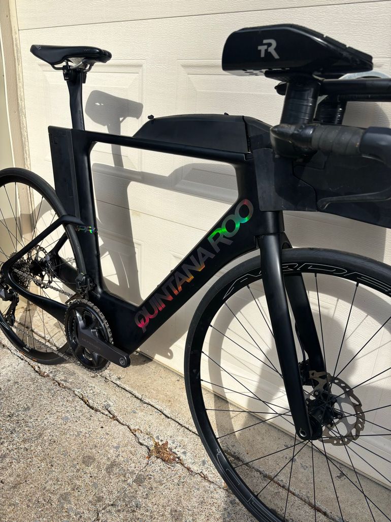 Used Quintana Roo V-PR - Ultegra Di2 12 Spd 2022 2022 Road & Gravel, Black — image 1 of 5