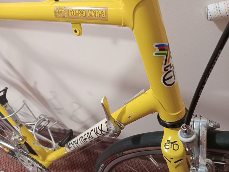 Used Eddy Merckx Corsa Extra Columbus SLX 1982 Road & Gravel, Orange — image 3 of 13