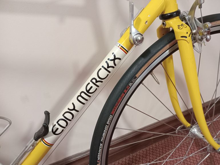 Used Eddy Merckx Corsa Extra Columbus SLX 1982 Road & Gravel, Orange — image 5 of 13