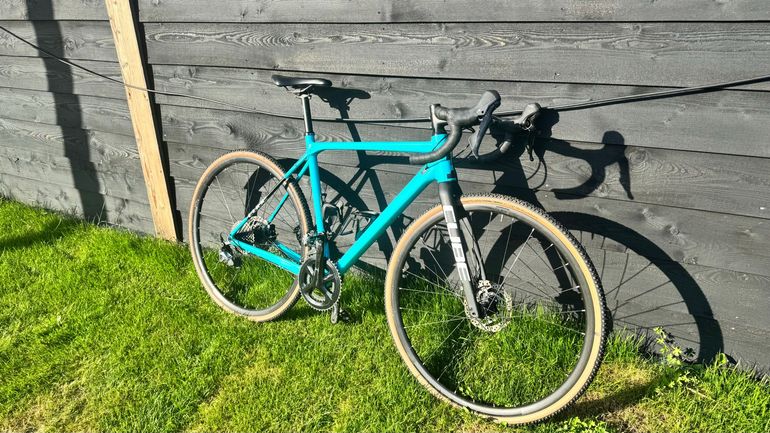 Used CUBE Cross Shimano 105 2021 Road & Gravel, Blue — image 5 of 6
