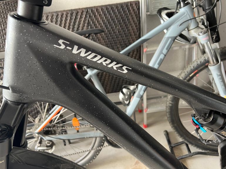 Used Specialized S-Works Stumpjumper 15 Frameset - FOX FLOAT GENIE Factory 2025 Frameset 2025 Mountainbike, Black, 27.5 — image 2 of 4