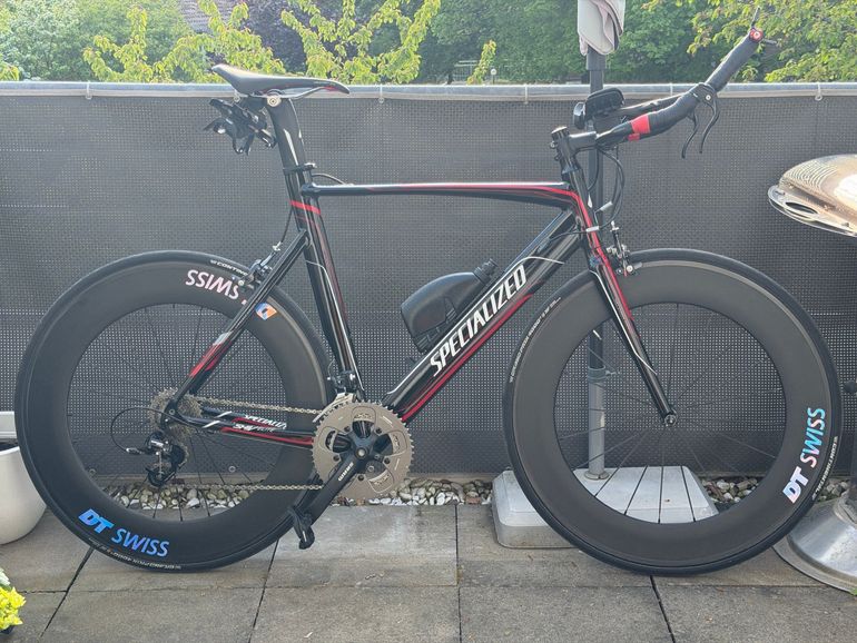 Used Specialized Shiv Elite Apex Mid-Compact 2013 2013 Road & Gravel, Black — image 1 of 15