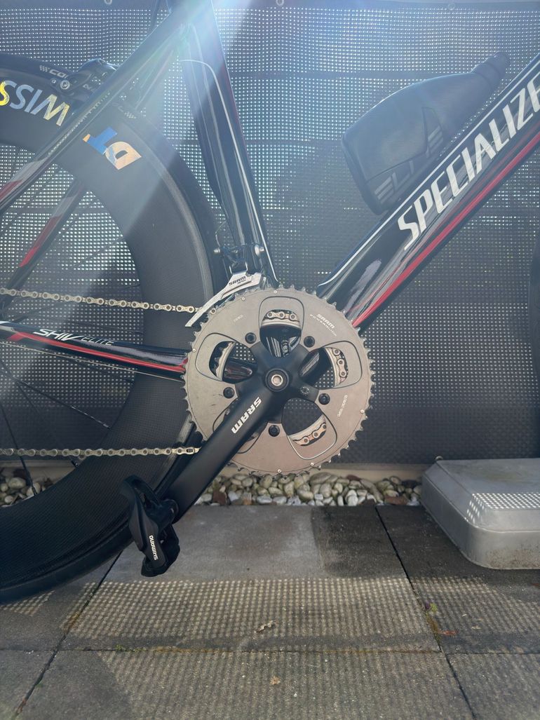 Used Specialized Shiv Elite Apex Mid-Compact 2013 2013 Road & Gravel, Black — image 4 of 15